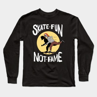 Skate for fun Long Sleeve T-Shirt